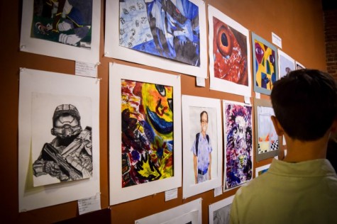 The turnout for the opening night of the show was very positive; many community members and students were in attendance. 