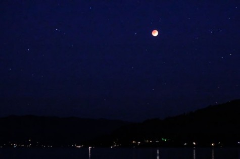 On the evening of September 27, a total lunar eclipse occurred. These photos were taken at City Beach in Sandpoint, but the eclipse could be viewed all over North and South America, Europe, and Africa. In addition, the moon is currently at its closest point to Earth in orbit, making it a "super moon." The next time an event like this will be visible (a super blood moon) is in 2033, according to NASA.