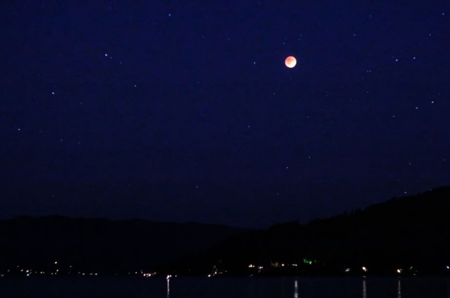 On the evening of September 27, a total lunar eclipse occurred. These photos were taken at City Beach in Sandpoint, but the eclipse could be viewed all over North and South America, Europe, and Africa. In addition, the moon is currently at its closest point to Earth in orbit, making it a super moon. The next time an event like this will be visible (a super blood moon) is in 2033, according to NASA.
