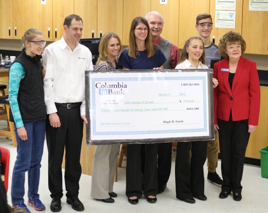 SCIENCE DEPARTMENT RECEIVES GRANT