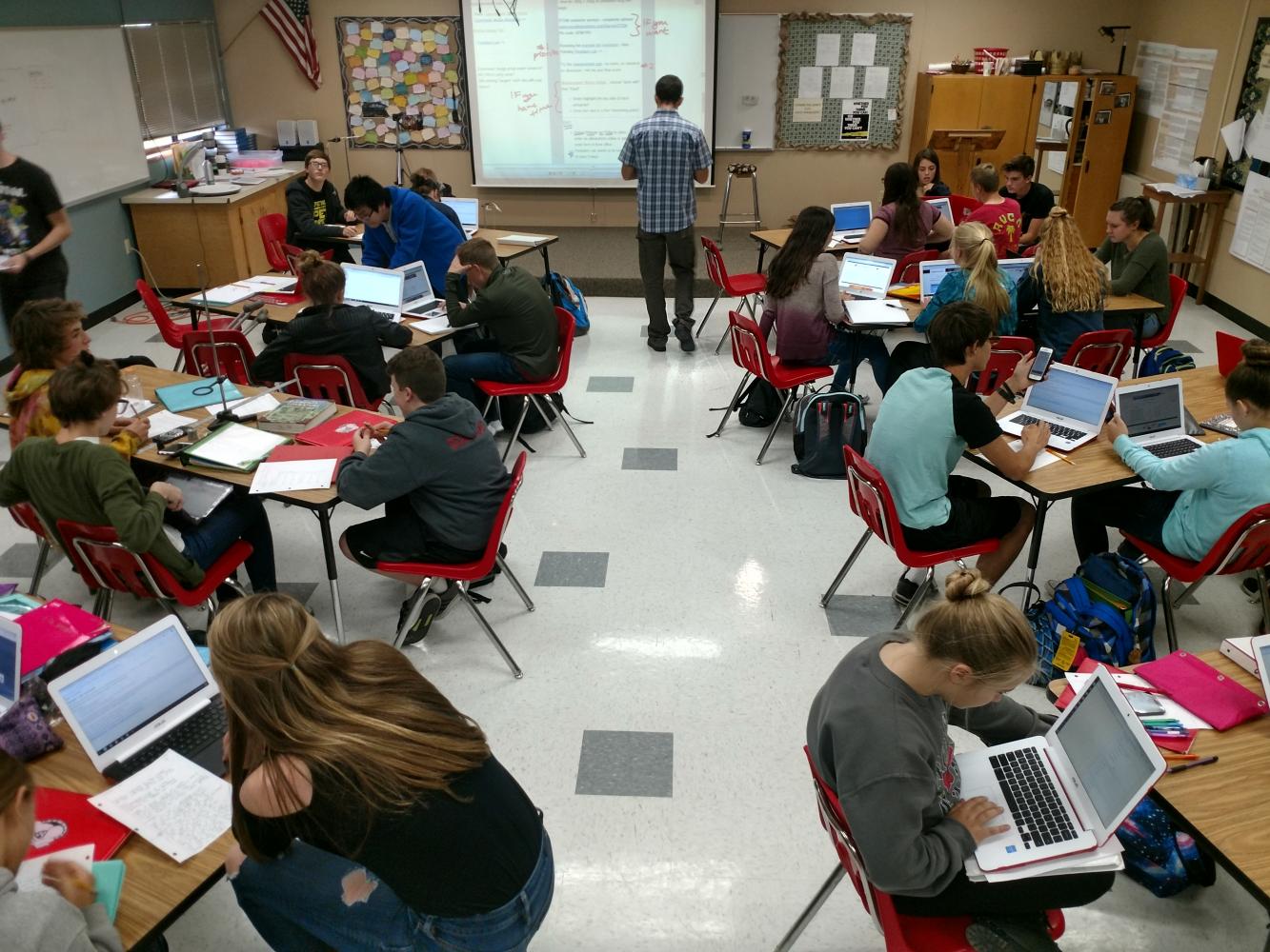 The ACCESS period where students can meet with teachers after fourth period is no longer happening on Wednesdays. The time is now being used for teacher collaboration.