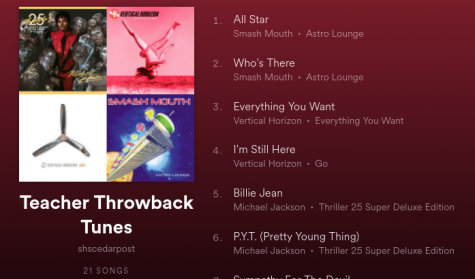 TEACHER THROWBACK TUNES