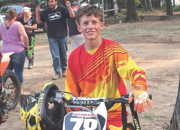 A benefit is planned for freshman Hunter Jacobsen, who was hurt in a dirt bike accident in December.