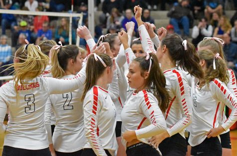 VOLLEYBALL LOSES TO LAKE CITY