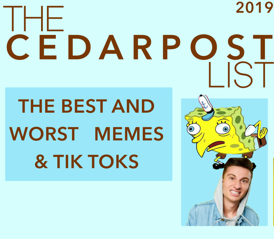 Staffers give their opinion on the best and worst memes and TikToks of 2019.