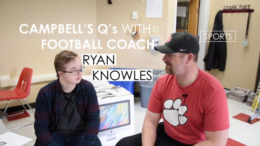 Campbells Qs with Football Coach Ryan Knowles