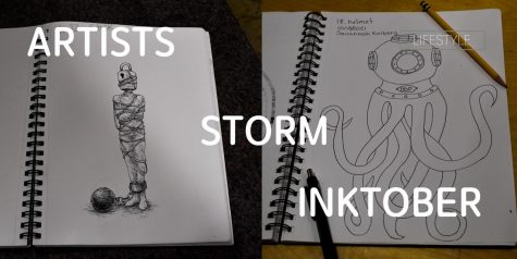Artists Storm Inktober