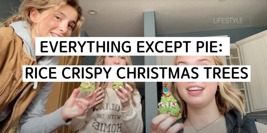 Everything Except Pie: Rice Crispy Christmas Trees